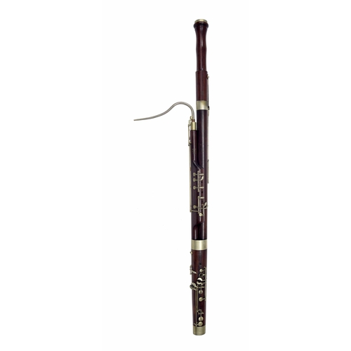 1836 - Good bassoon by and stamped on all joints Hawkes & Son, Excelsior Sonorus Class, Makers, London ... 