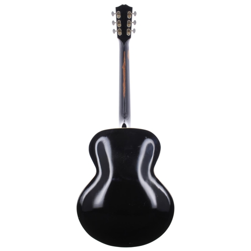 425 - Gibson L-10 archtop guitar, made in USA, circa 1934; Body: black finish, surface marks, scratches an... 