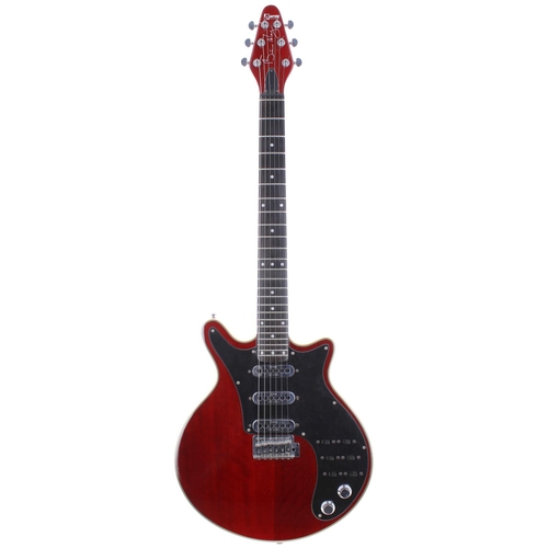 429 - Burns Brian May Red Special electric guitar, ser. no. BHM2xx8; Body: cherry red, minor surface marks... 