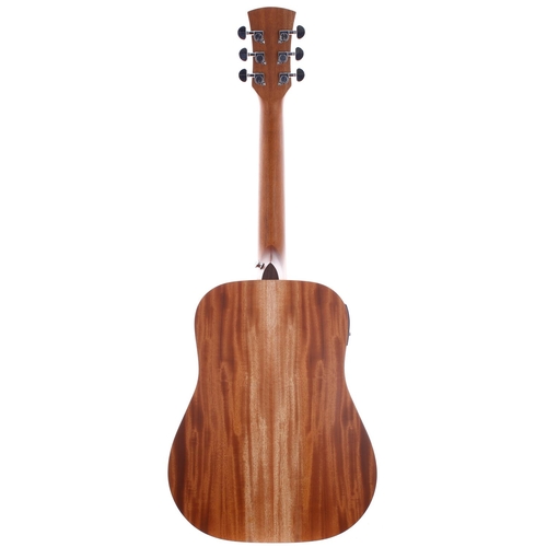 492 - Faith FDS-Mini Saturn Nomad electro-acoustic guitar, made in Indonesia; Back and sides: mahogany; To... 