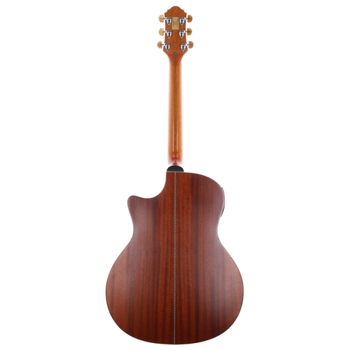 494 - 2004 Crafter TGAEO6/N electro-acoustic guitar; Back and sides: mahogany; Top: natural spruce; Neck: ... 