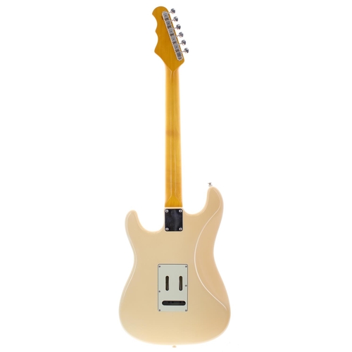 443 - Fret King by Trev Wilkinson Green Label Corona 60 SP electric guitar; Body: vintage white finish; Ne... 