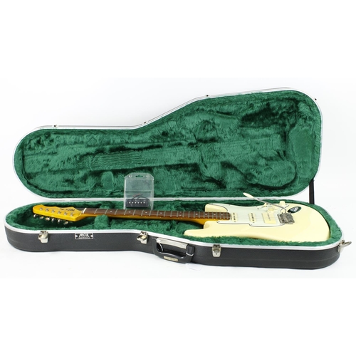 443 - Fret King by Trev Wilkinson Green Label Corona 60 SP electric guitar; Body: vintage white finish; Ne... 