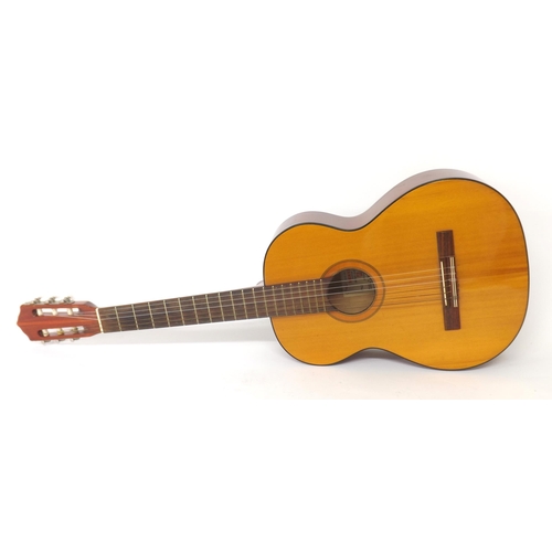 1564 - Contemporary classical guitar labelled Hertz series 2002 guitar especially built to specifications m... 