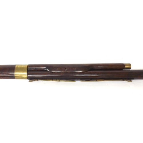 1808 - Interesting and rare mid 19th century French pearwood bassoon, by and stamped Proff á Tours, with si... 