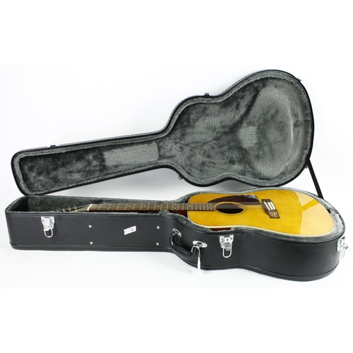 459 - 2009 Epiphone Roy Orbison FT-112 Bard 'Oh Pretty Woman' twelve string acoustic guitar; Back and side... 