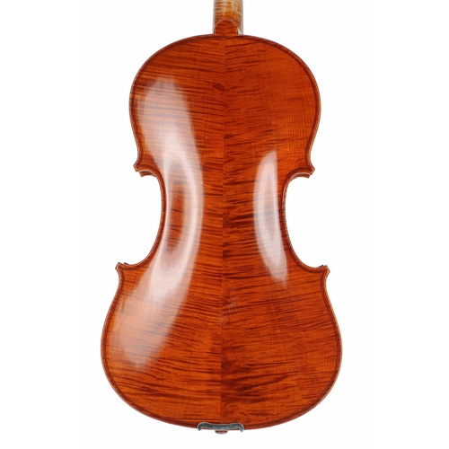 2410 - Good contemporary viola labelled Jay Haide, Ifshin Violins, Berkeley, Ca. 2001, 15 9/16