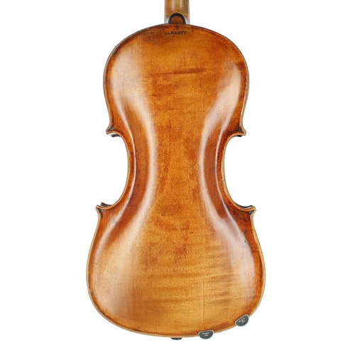 2413 - Interesting early 19th century violin with inked purfling and in need of restoration labelled John B... 