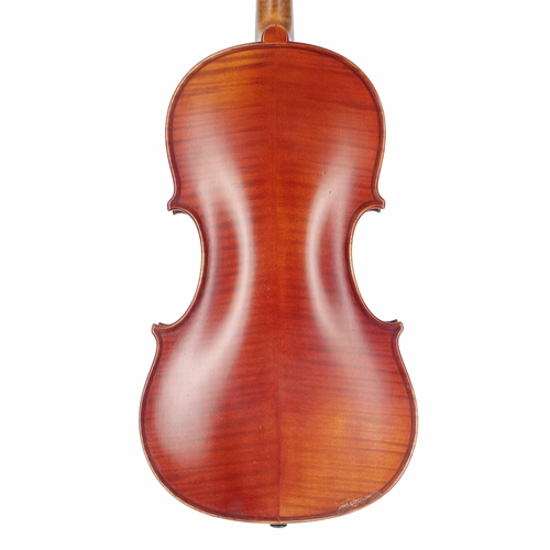 2415 - Violin labelled Jean Striebig, Maitre-Luthier, 8, Rue Estivant, Mirecourt (Vosges), no. ***, Annee 1... 