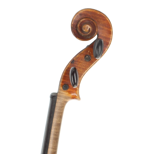 2420 - German violin circa 1900, 14 1/16