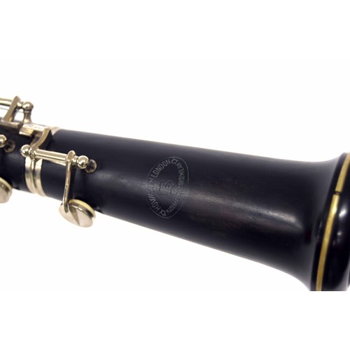 1846 - Italian blackwood oboe by and stamped made by Romeo Orsi, Milan, Howarth, London, no. 9178, case... 