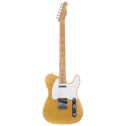 436 - 1956 Fender Telecaster electric guitar, made in USA, ser. no. 0xxx2; Body: Clive Brown butterscotch ... 