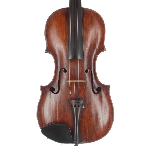 2449 - German violin circa 1890, 14 1/8