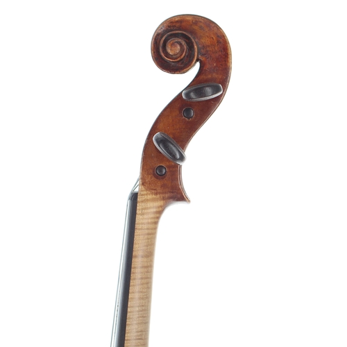 2449 - German violin circa 1890, 14 1/8