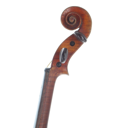 2453 - Early 20th century French violin, 14