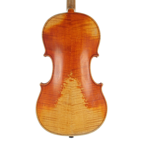 2456 - French violin circa 1910 labelled Antonio  Stradivarius..., 14 5/16