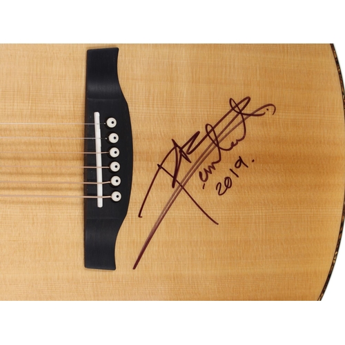 652 - Pete Townsend (The Who) - an autographed 2018 Paul Reed Smith SE Tonare T40E electric acoustic guita... 