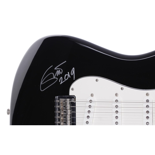 653 - Eric Clapton - a 2018 Fender Player Series Stratocaster, made in Mexico, ser. no. MX18212780, signed... 