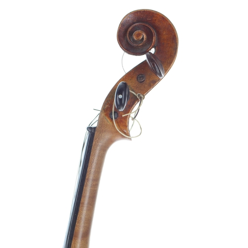 2462 - Violin circa 1900, 14 3/16