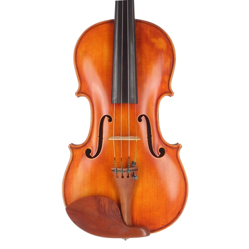 2463 - Interesting early 20th century violin labelled Giuseppe Pedrazzini, Cremonese, fece in Milano L'anno... 