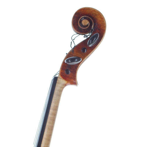 2472 - Dresden viola circa 1900, 15 3/16