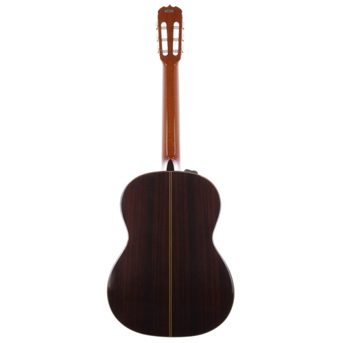 1419 - 1979 Takamine EC136S electro-classical guitar, made in Japan; Back and sides: Indian rosewood, a few... 