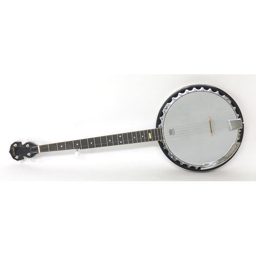 1581 - Contemporary Gremlin five string banjo, with 11