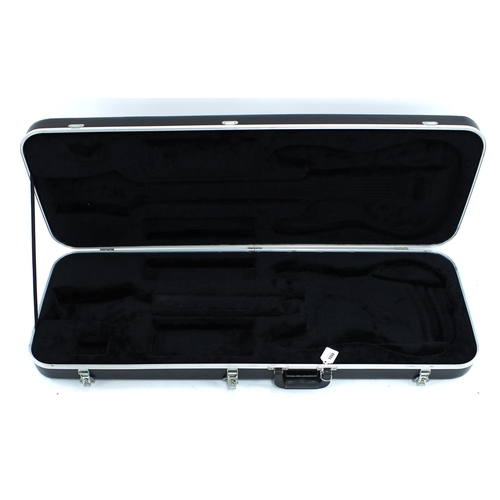 1059 - Ibanez electric guitar hard case, to fit both right-hand and left-hand Superstrat type electric guit... 