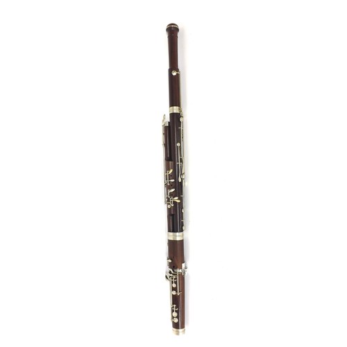 1838 - Bassoon stamped Buffet & Co Grampone A Paris made in France, L.P., with nickel keys, no crook, w... 