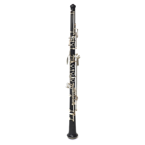 1847 - Blackwood oboe by and stamped T.W. Howarth & Co, London, ser. no. B2126, case ... 