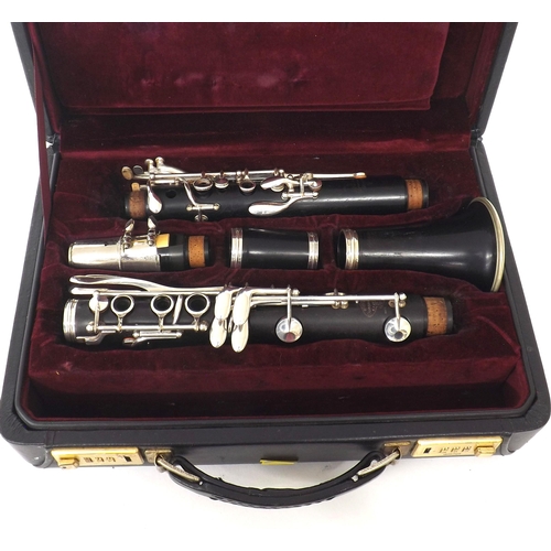 1849 - Good blackwood Buffet R13 clarinet stamped Buffet Crampon & Cie a Paris, made in France, ser.no.... 