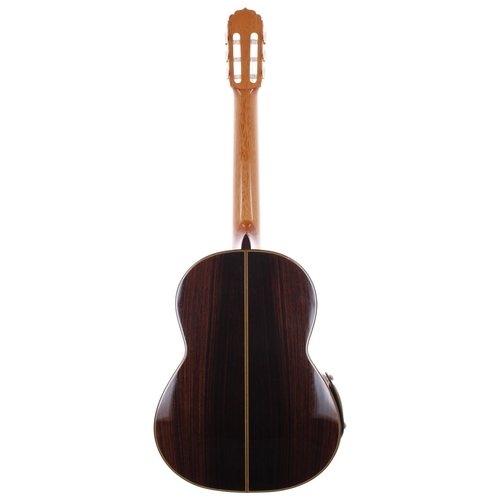 1422 - M.G. Contreras classical guitar; Back and sides: Indian rosewood; Top: natural spruce; Neck: mahogan... 