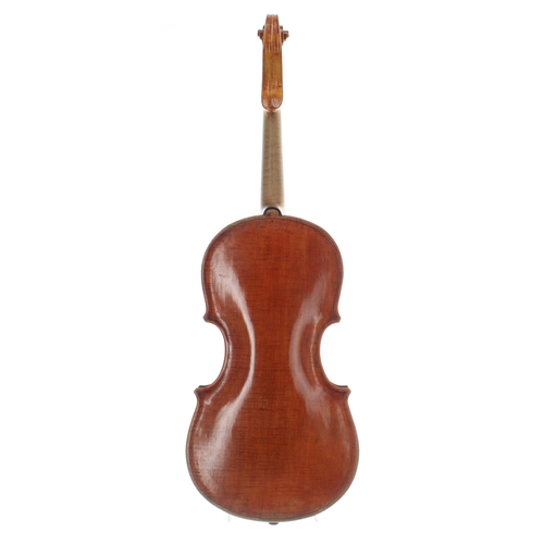 2030 - English violin by and inscribed G. Wheeler, Hants, 1818, 14 3/8