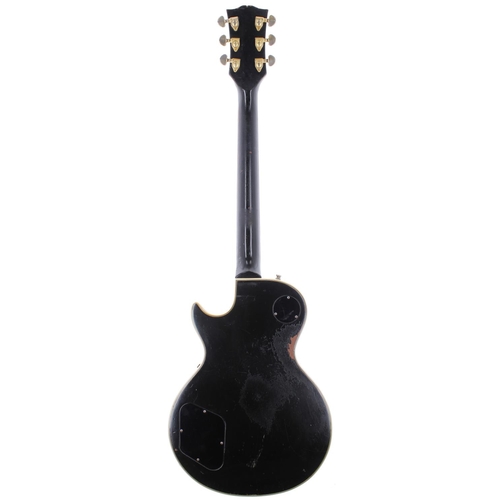 428 - 1973 Gibson Les Paul Custom electric guitar, made in USA, serial no. 1xxxx0; Body: black finish, hea... 