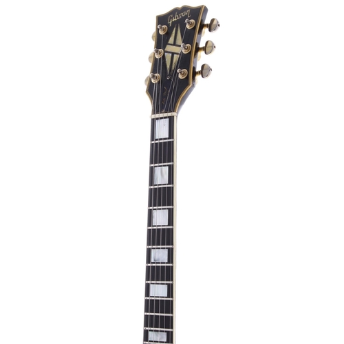 428 - 1973 Gibson Les Paul Custom electric guitar, made in USA, serial no. 1xxxx0; Body: black finish, hea... 