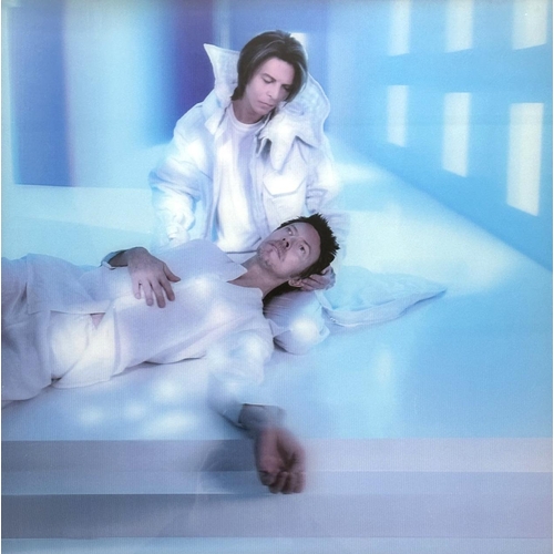 683 - David Bowie - original hologram album artwork for David Bowie's 1999 album 'Hours', a striking holog... 