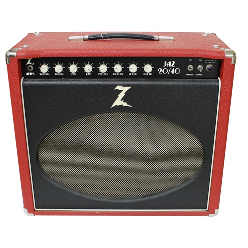 771 - Dr Z Jaz 20/40 guitar amplifier 2 x 12 combo, made in USA, ser. no. T2909