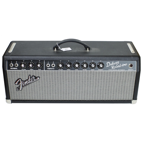 786 - Fender '65 Deluxe Reverb-Amp guitar amplifier head, made USA, ser. no. CR-357744, with original dust... 