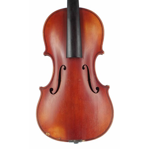 2415 - Violin labelled Jean Striebig, Maitre-Luthier, 8, Rue Estivant, Mirecourt (Vosges), no. ***, Annee 1... 