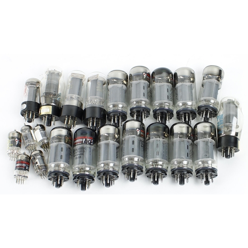 866 - Good selection of guitar amplifier and other valves to include PM6L6GC, Groove Tubes, Softech etc... 