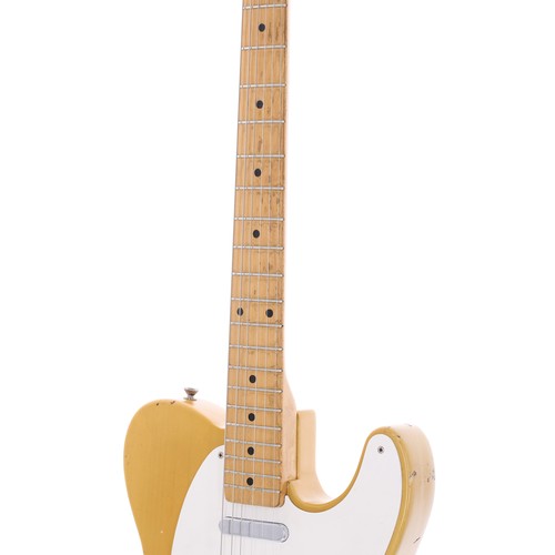 436 - 1956 Fender Telecaster electric guitar, made in USA, ser. no. 0xxx2; Body: Clive Brown butterscotch ... 