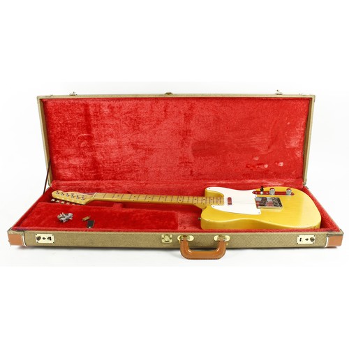 436 - 1956 Fender Telecaster electric guitar, made in USA, ser. no. 0xxx2; Body: Clive Brown butterscotch ... 