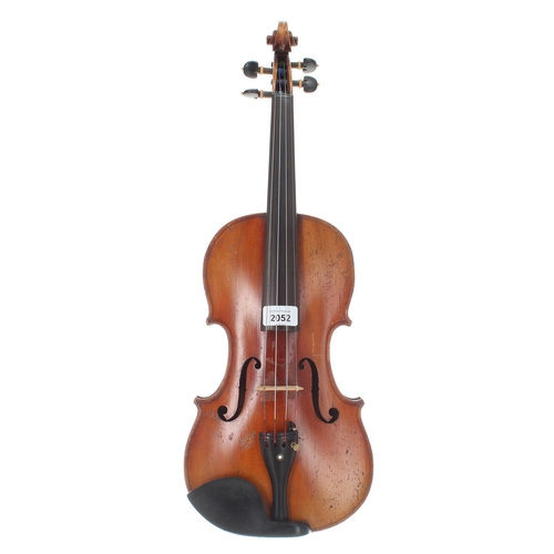 2052 - German violin circa 1910, 14