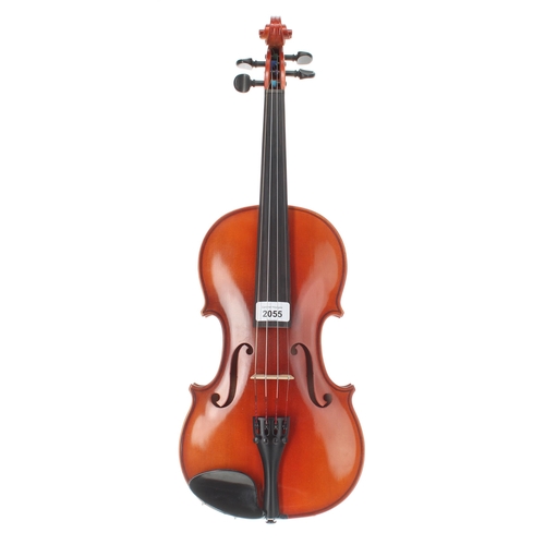 2055 - Contemporary violin labelled Karl Hofner, Bubenreuth 1996..., 14