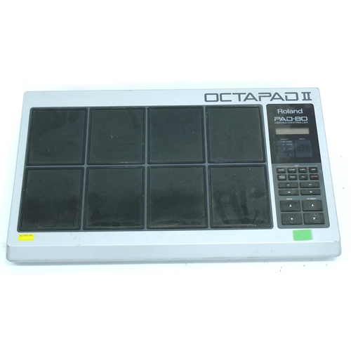 1226 - Roland Octapad II Pad-80 midi pad controller, made in Japan, ser. no. 931805... 