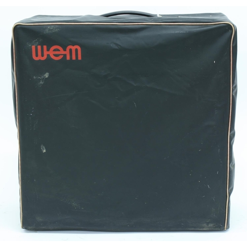 832 - WEM Dominator Mk III guitar amplifier, made in England, circa 1976, ser. no. CW73956, fitted with a ... 