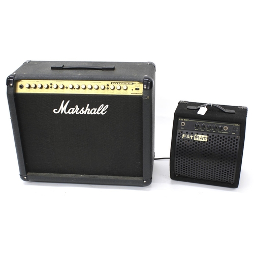 799 - Marshall Valvestate VS100R guitar amplifier; together with a Fat Rat FR15A practice amplifier (2)... 