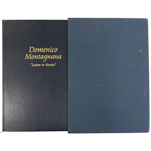 2112 - Domenico Montagnana 'Lauter in Venetia' - Exposition of Lendinara 1997 limited first edition 85/192 ... 