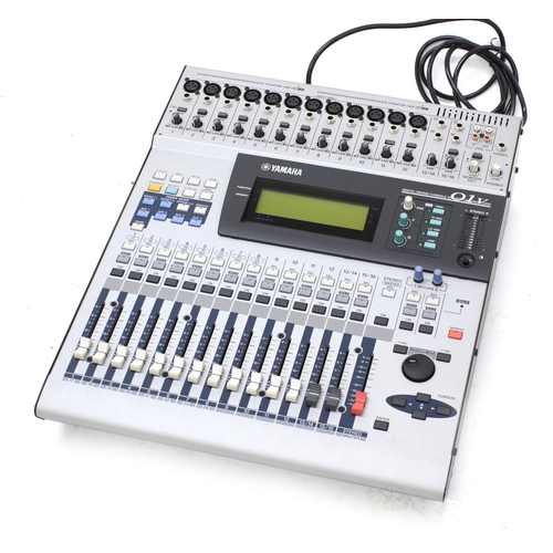 1337 - Yamaha 01V digital mixing console with MY-8-AT ADAT digital i/o card fitted, with original manuals... 