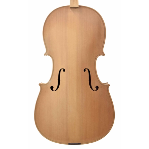 2503 - Contemporary violoncello in the white, 29. 5/8